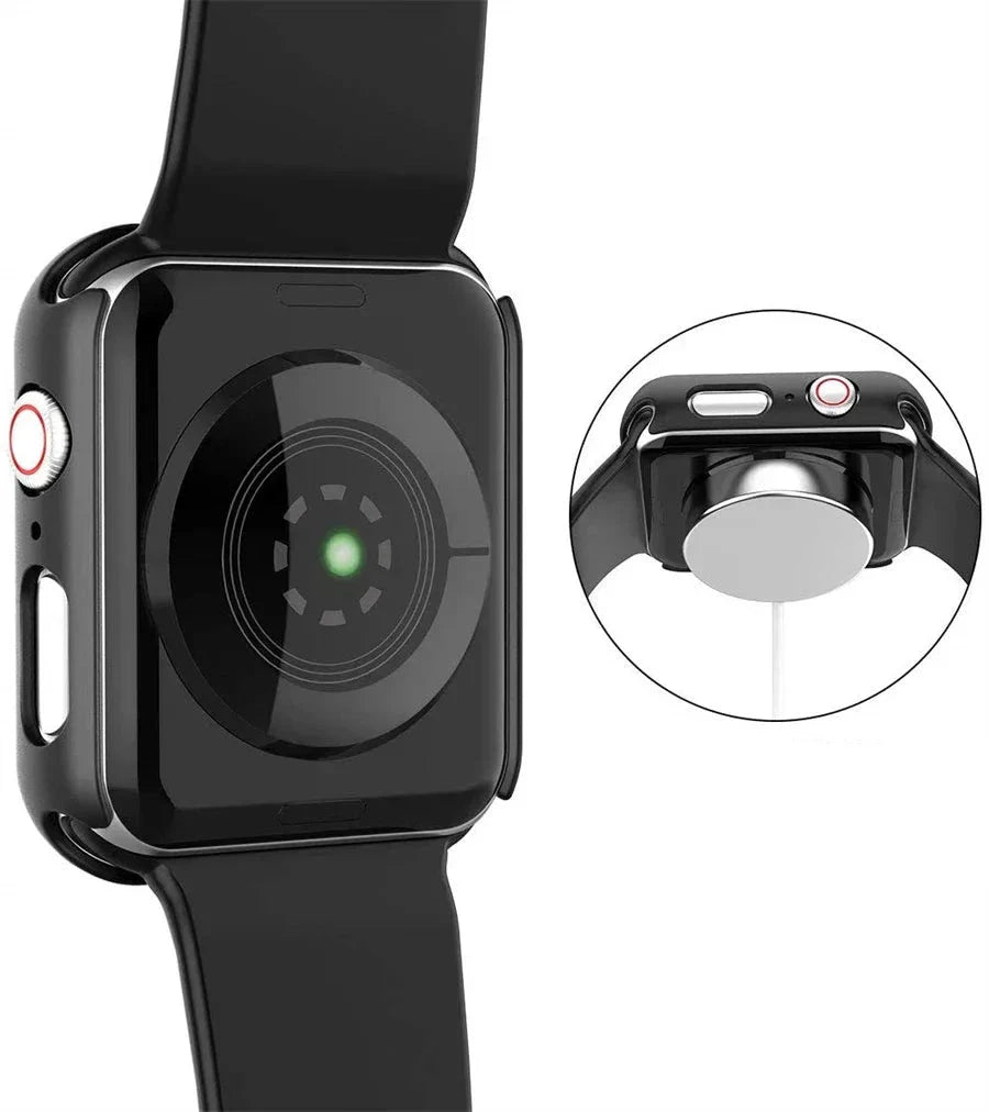 Tempered Glass Case Protection for Apple Watch