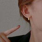 Fine Gold Water Drop Dangle Earrings