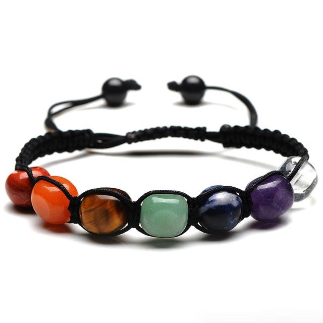 7 Chakras Natural Stone Bracelet