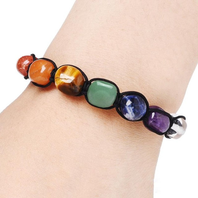 7 Chakras Natural Stone Bracelet