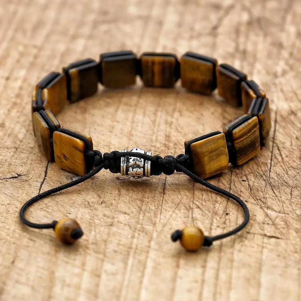 Tiger Eye Cord Bracelet for Women