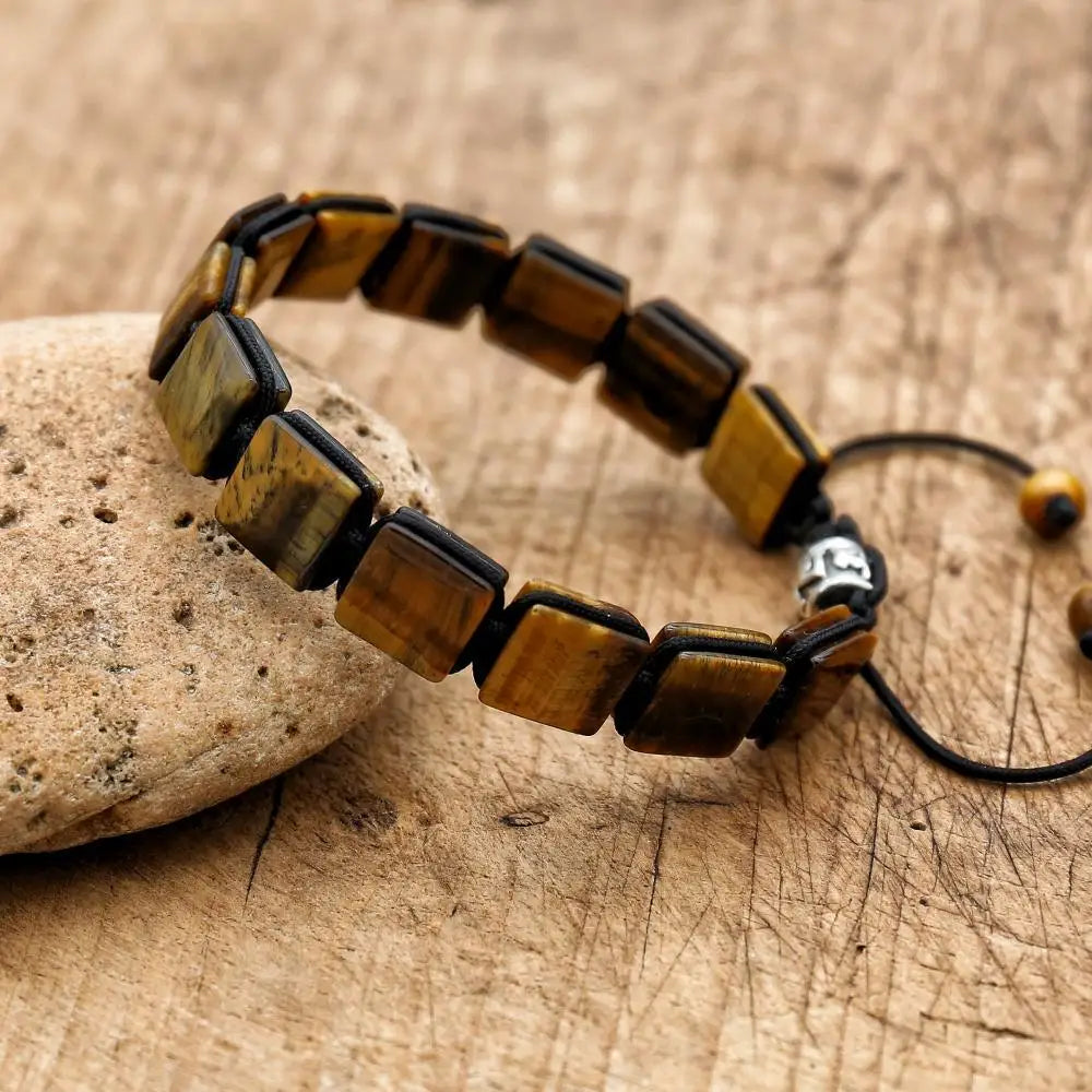 Tiger Eye Cord Bracelet for Women