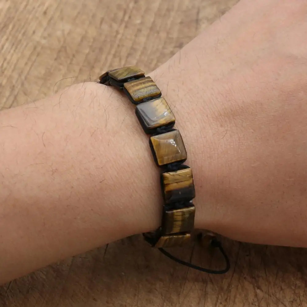 Tiger Eye Cord Bracelet for Women