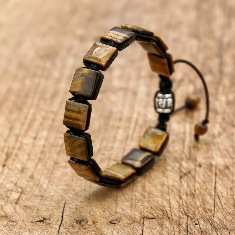 Tiger Eye Cord Bracelet for Women