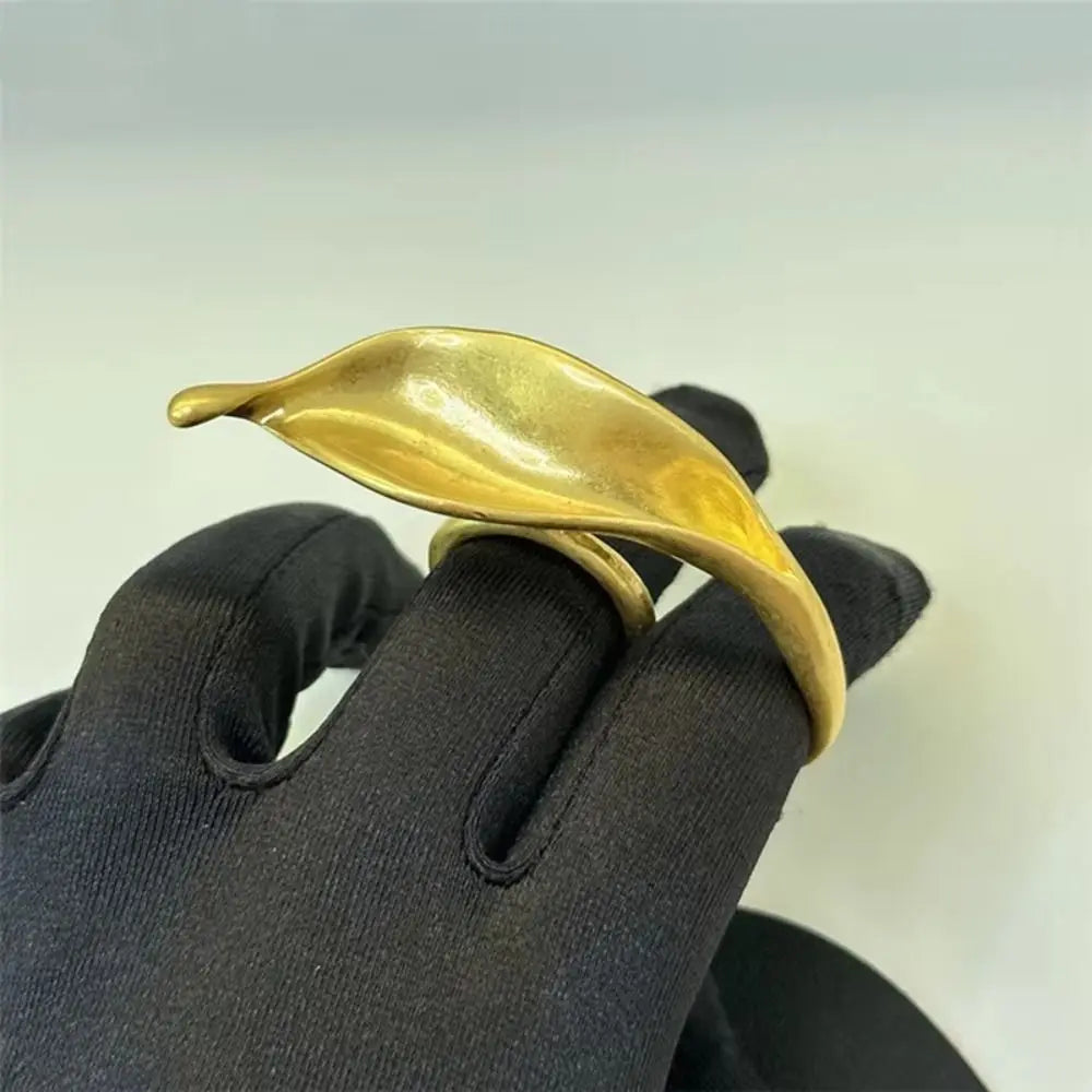 Gold Fleur-de-Lis Ring