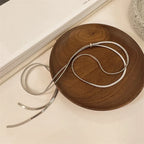 Long Y Necklace for Women's Neckline