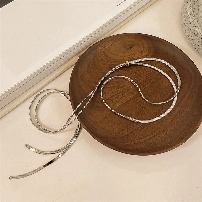 Long Necklace for Women's Neckline