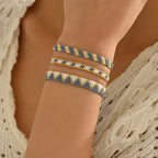 Lot de 3 Bracelets Brésiliens Fin Tressage Traditionnels