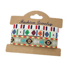 Lot de 3 Bracelets Brésiliens Style Ethnique Fait Main multicolore