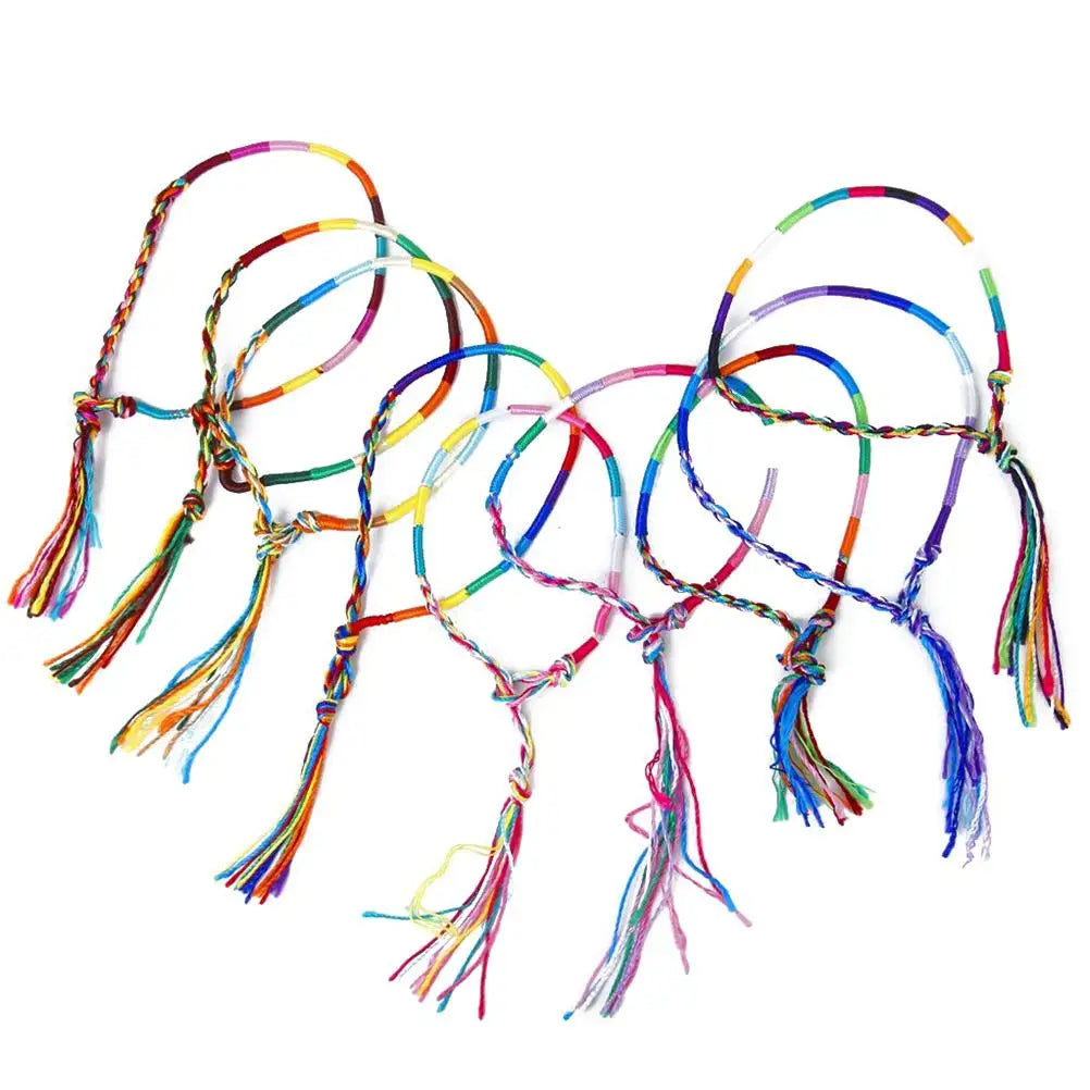 Lot de 9 Bracelets Brésiliens Traditionnels