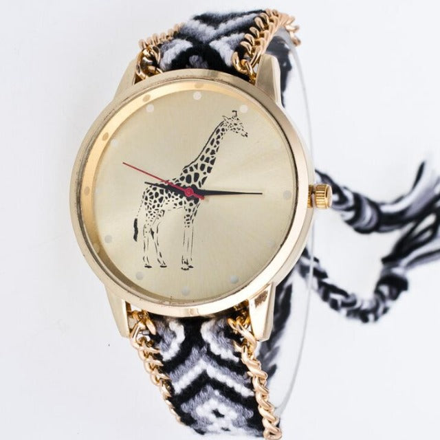 Black Giraffe Watch