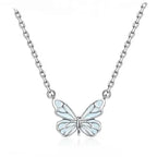 Collier et pendentif papillon lumineux