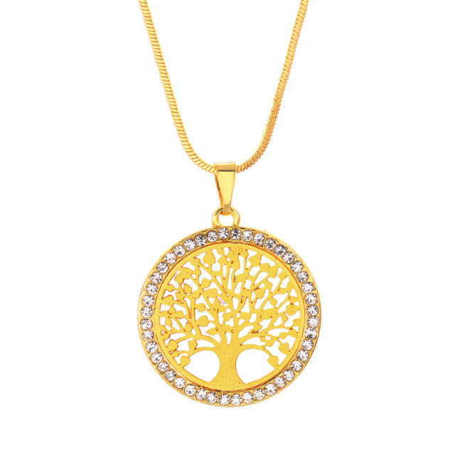 Gold Plated Tree of Life Pendant