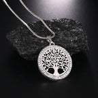 Pendentif Arbre de Vie Or argenté