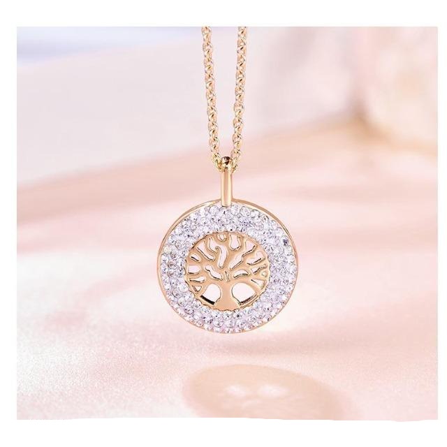 Pendentif Arbre de Vie Or Rose
