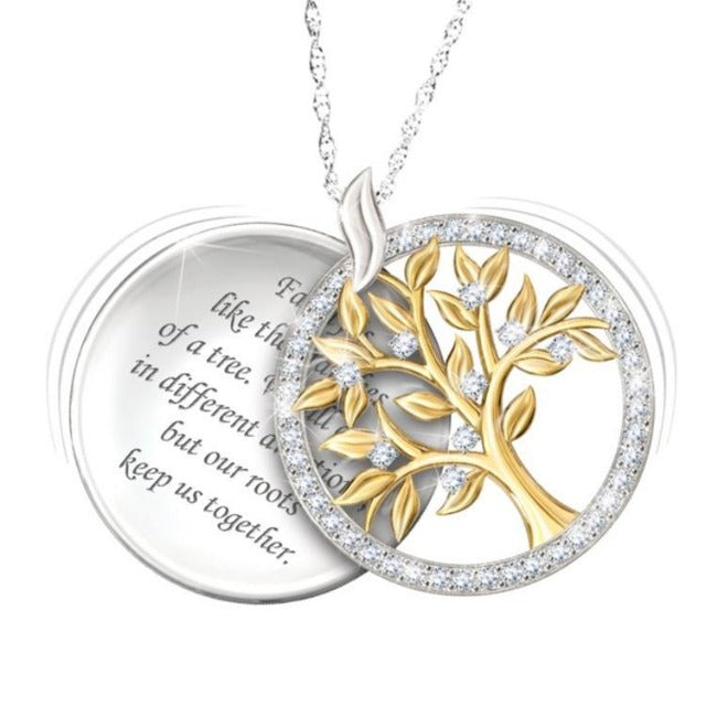 Gold Plated Tree of Life Pendant