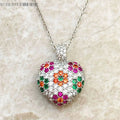 Floral Heart Pendant - Exception®