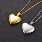 Pendentif Coeur Ouvrable pour Photo