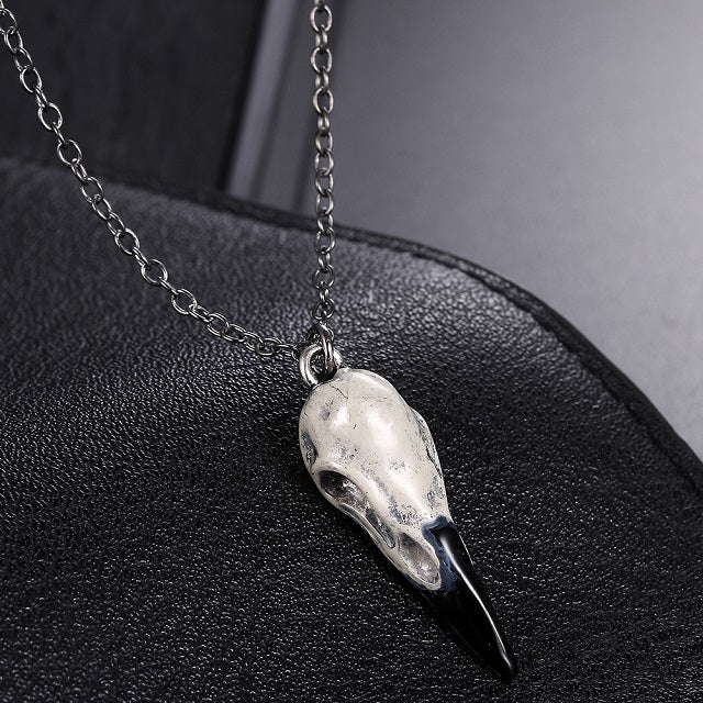 Raven Skull Pendant