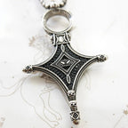 Agadez Cross Pendant in Silver - Exception®