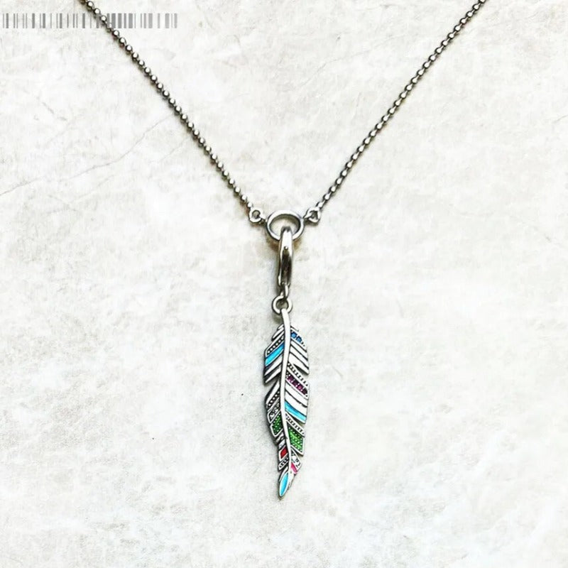 Ethnic Feather Pendant - Exception®