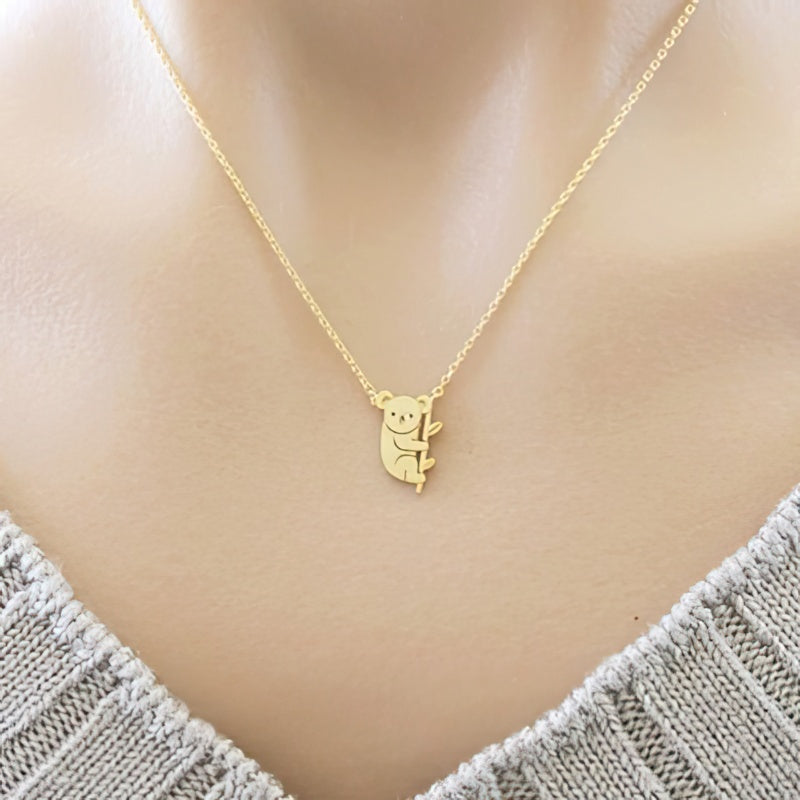 Koala Pendant Necklace