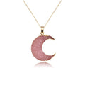 Pink Moon Pendant