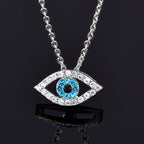 Blue Eye Silver Pendant