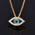 Blue Eye Gold Pendant