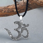Om Symbol Pendant Buddhism silver