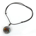 Orgonite Stone Pendant & Necklace for Men and Women Protection Meditation
