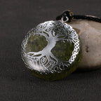Orgonite Stone Pendant & Necklace Men Women Protection Meditation tree of life