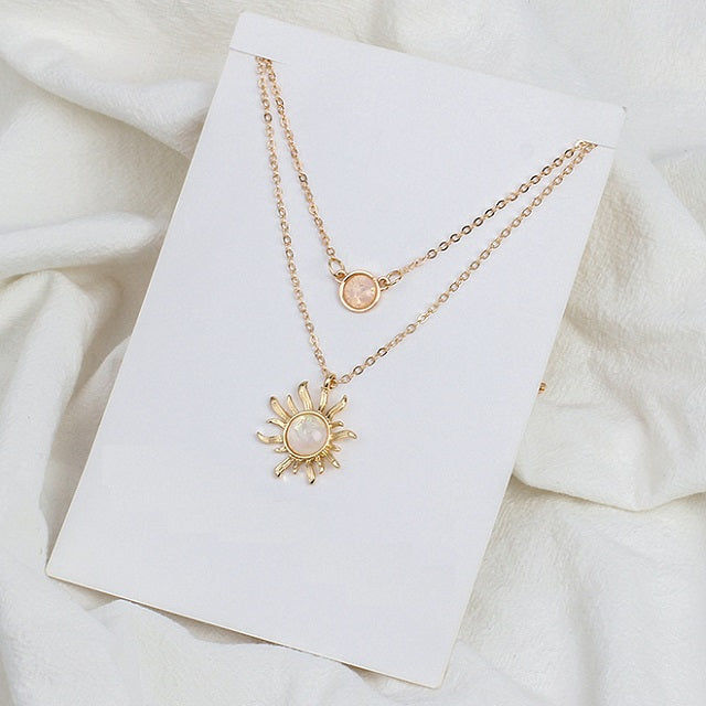 Gold Sun Pendant
