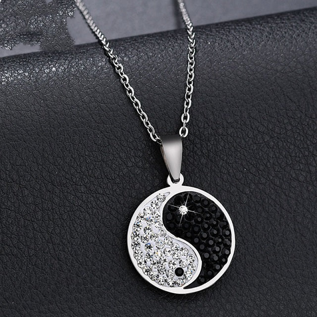 Yin Yang Stone Pendant