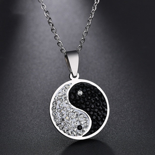 Yin Yang Stone Pendant