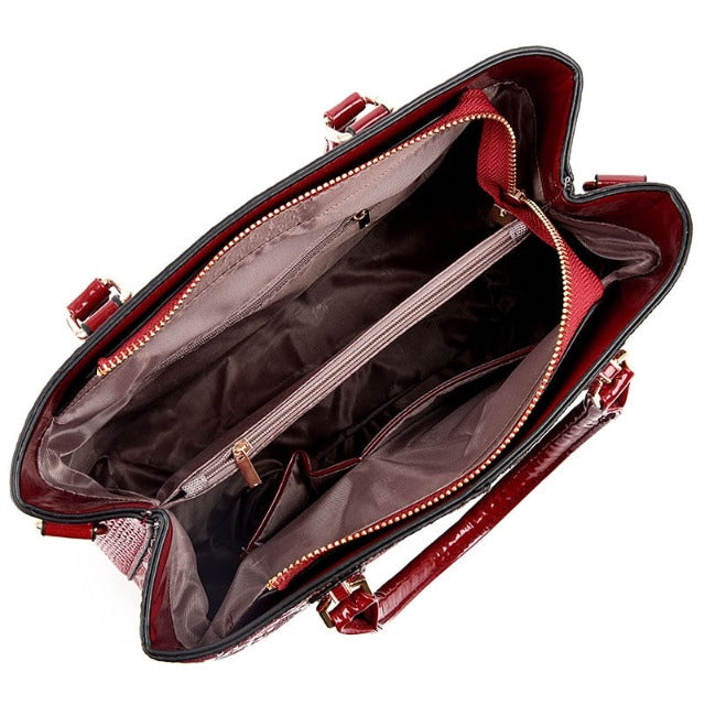 Sac Cabas en Cuir Marron