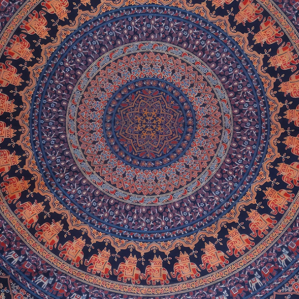 Mandala Tapestry Bedroom