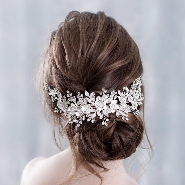 Flower Wedding Tiara for Women